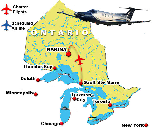 Nakina Charter Flights